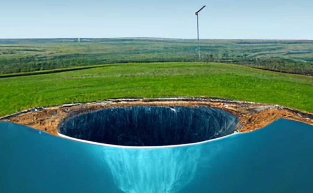 Inteligencia artificial revela qué hay debajo del socavón de Zacatepec