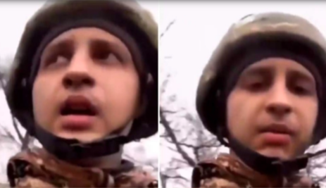 "Mamá, papá, los amo", así se despide militar ucraniano tras bombardeo ruso