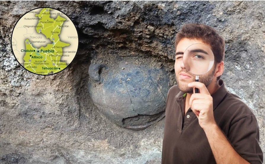 INAH encuentra en Xiutetelco vestigios de rituales funerarios