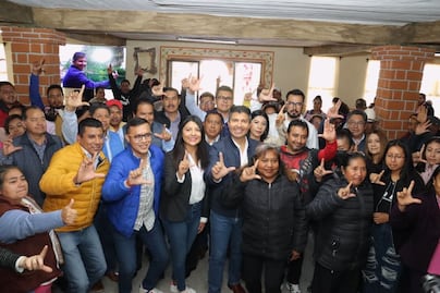 Lalo Rivera se reúne con panistas en Tecali y Tepexi de Rodríguez