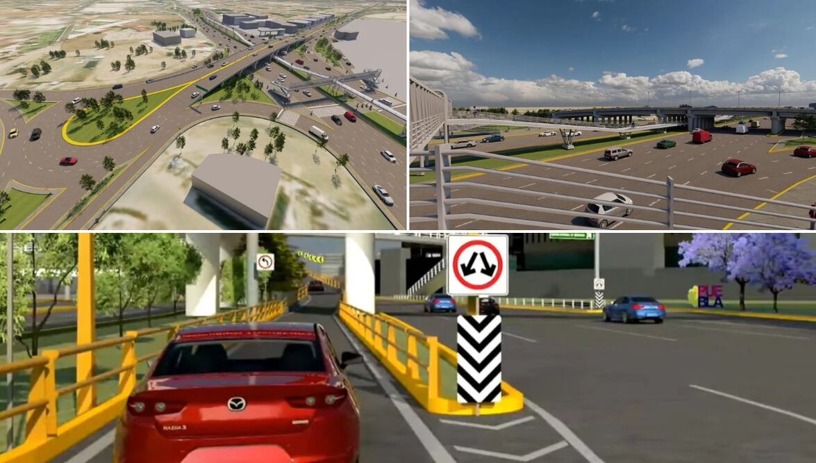 Se construyen Pasos Elevados en Vía Atlixcáyotl I Foto: Gobierno de Puebla