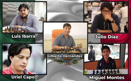 Quiénes son los mexicanos que compiten con los mejores del mundo en la Olimpiada de Ajedrez 2022