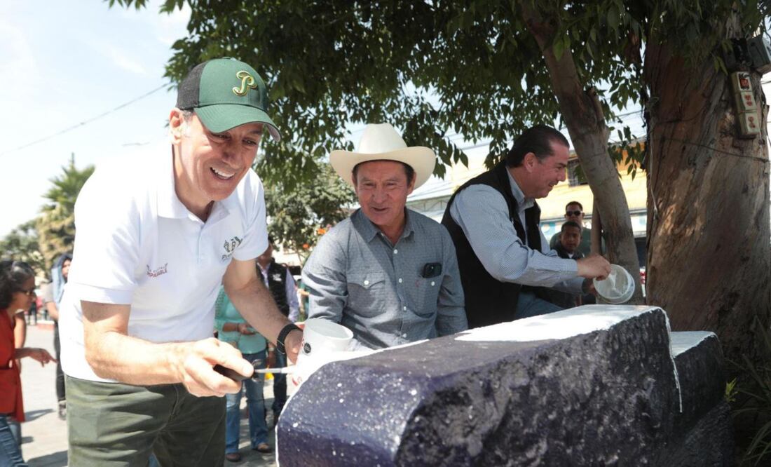 Se llevó a cabo una Faena Integral de Conservación en el parque de San Felipe Hueyotlipan | Foto: Ayuntamiento de Puebla