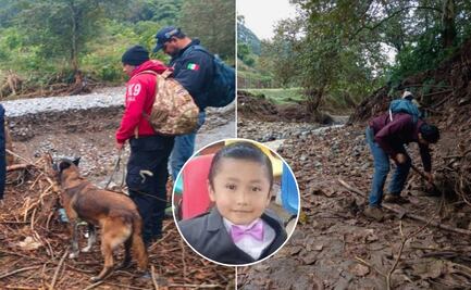 Continúa la búsqueda de Liam Tadeo, el niño que fue arrastrado por las inundaciones en Huauchinango