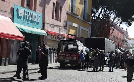 Continuará el desalojo de ambulantes en el Centro Histórico de Puebla, advierte Gobernación