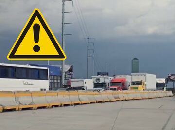 Obras en la autopista México-Puebla generan largas filas en la caseta de San Martín Texmelucan