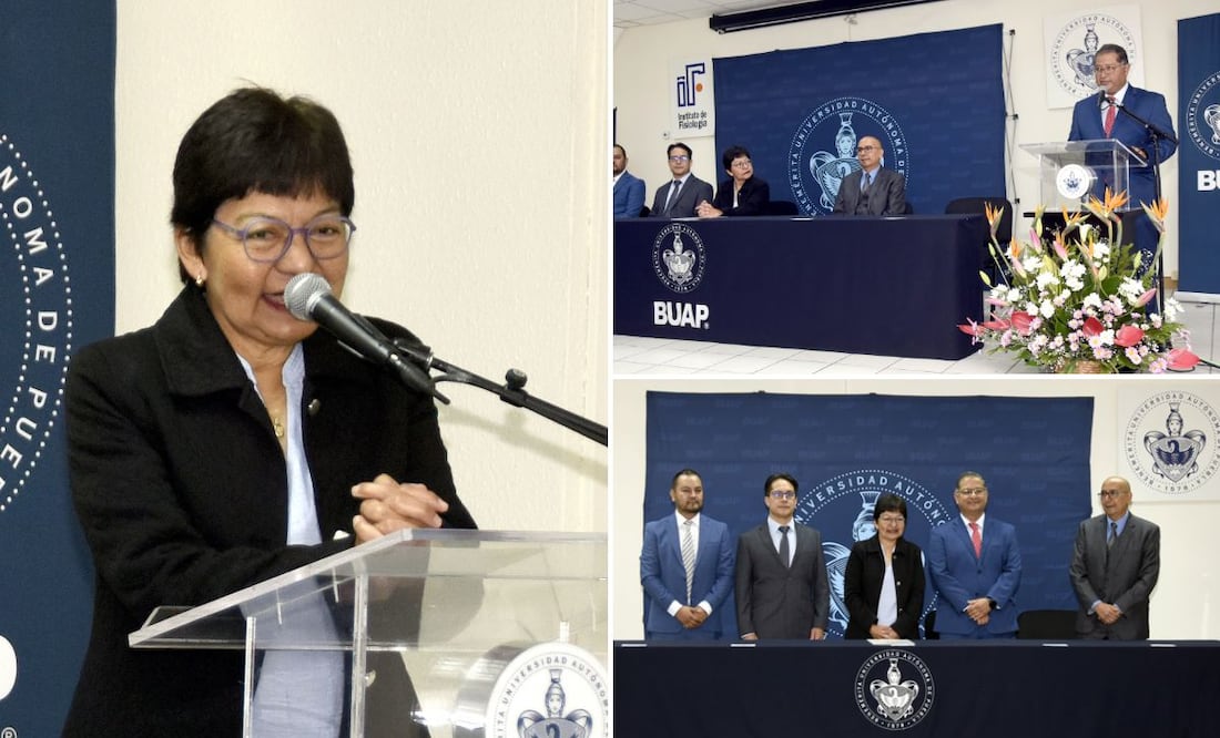 El evento se realizó en el auditorio del Instituto de Fisiología | Foto: Buap