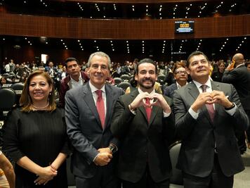 Armenta y Chedraui acuden a Cámara de Diputados por el 494 Aniversario de la Fundación de la Ciudad de Puebla