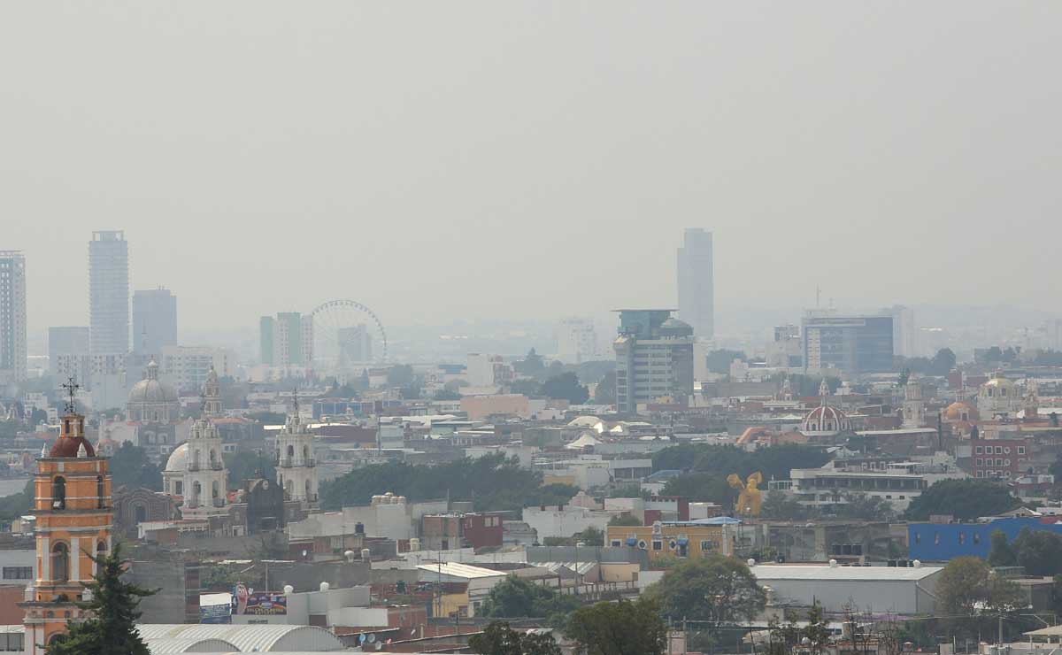 Empeora la calidad de aire en Puebla
