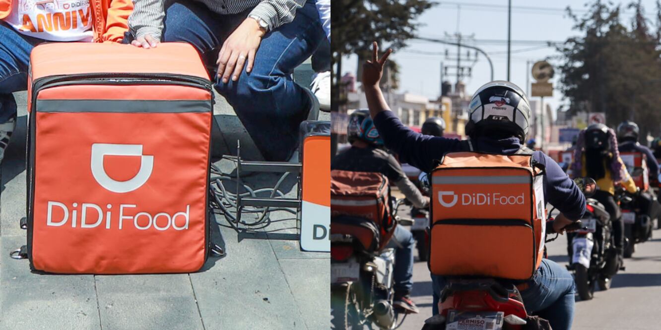 Ingresos económicos de un repartidor de  Didi / Foto: EsImagen