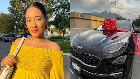 Video viral: Influencer rifa camioneta y la gana su mamá