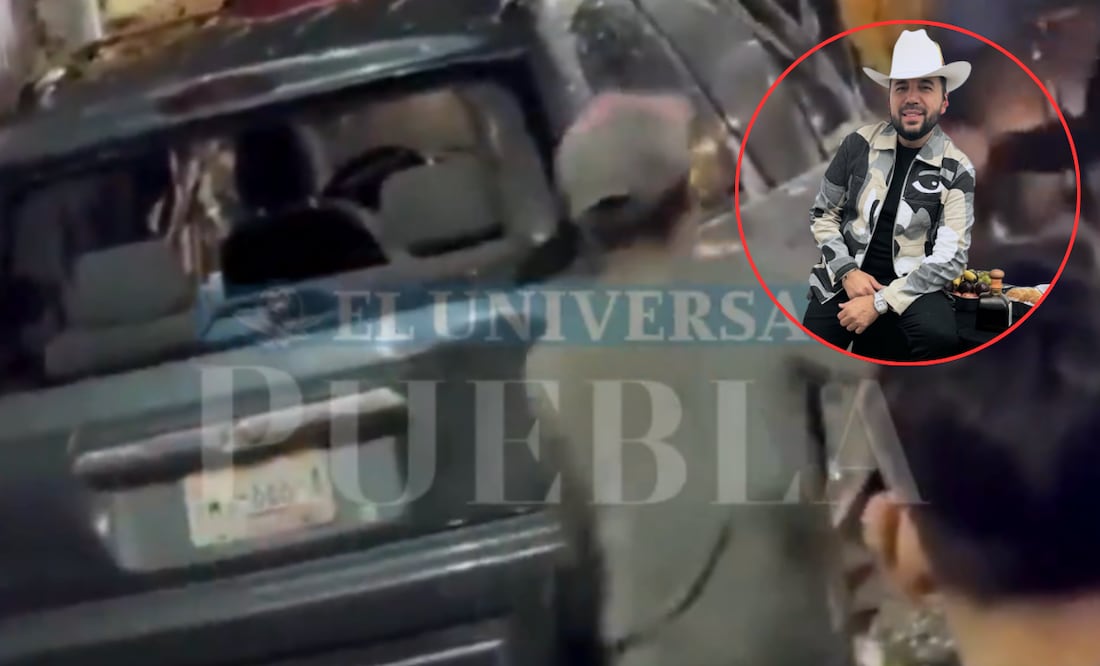 Cancelan baile de Fidel Rueda y seguidores arman zafarrancho en San Francisco Totimehuacán I Foto: Especial