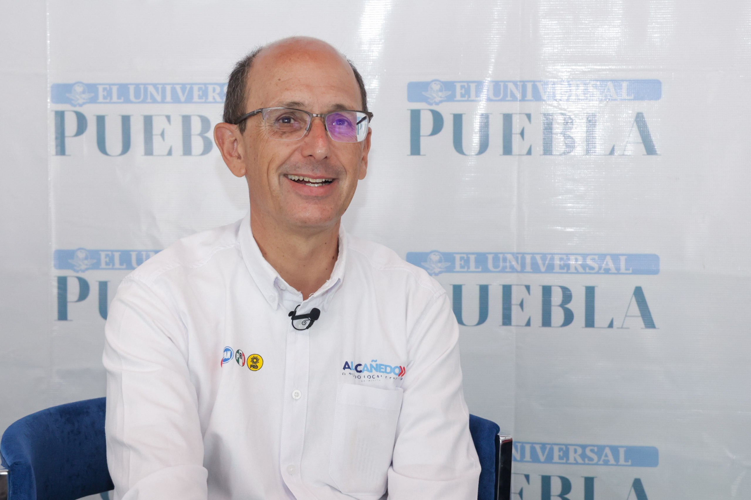 Alejandro Cañedo conversó con El Universal Puebla/ Foto: EsImagen