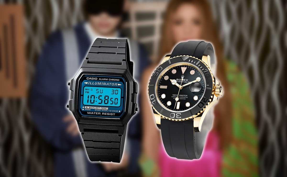 "Cambiaste un Rolex por un Casio”, ¿cuál es la diferencia entre ambos relojes?