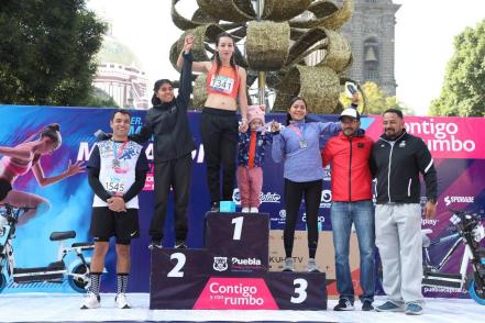 Medio maratón de Puebla: participaron más de dos mil 500 corredores