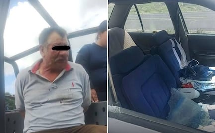 Detienen a roba calzones en Puebla, ya lo iban a linchar en Azumbilla