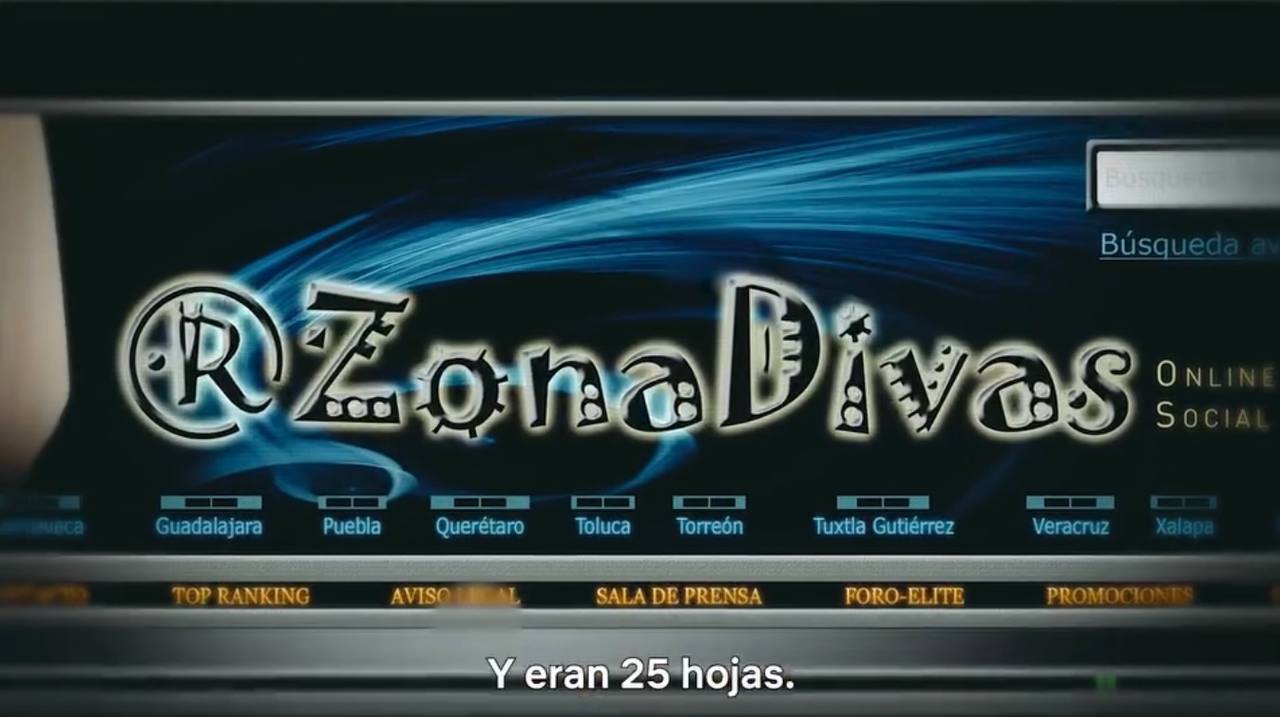 En Netflix se realizó una docuserie sobre el portal Zona Divas | Foto: Captura Netflix