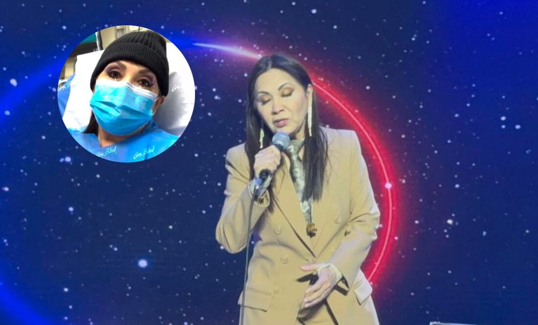 Ana Gabriel usó sus redes sociales para hablar sobre su estado de salud tras ser hospitalizada | Foto: Producción El Universal