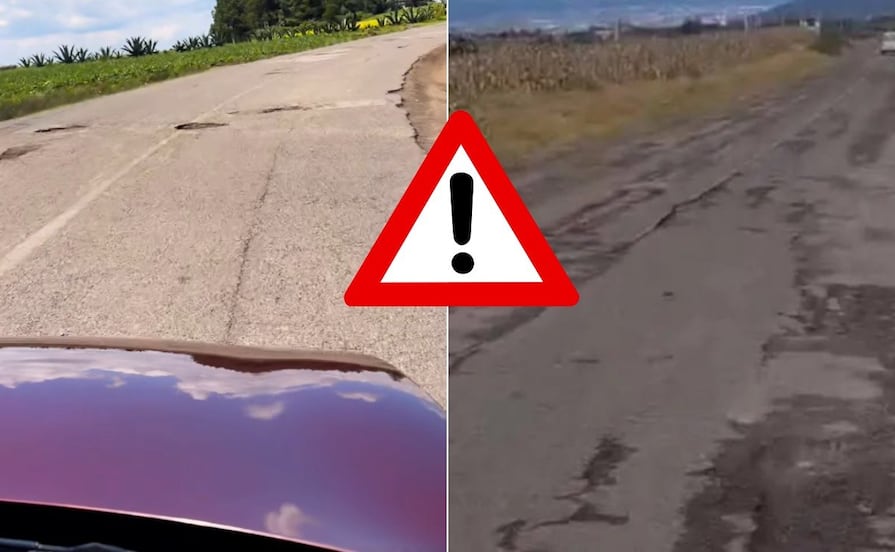 Carretera abandonada provoca indignación en Chignahuapan; habitantes exhiben daños en videos