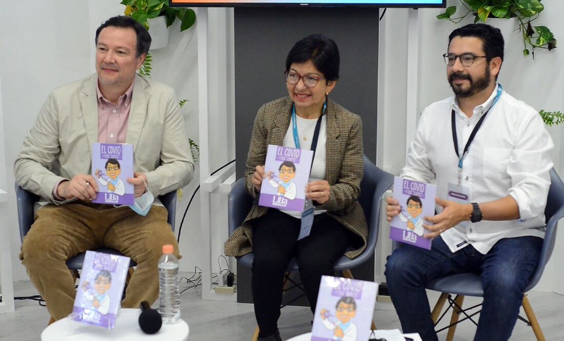 La obra se titula "El COVID y sus cuates" | Foto: BUAP