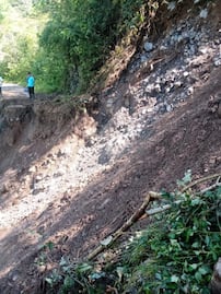 Reportan deslaves, inundaciones y crecidas de ríos por fuertes lluvias en Puebla