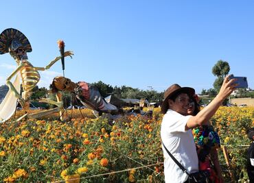 ¿Hasta cuándo estarán las calaveras gigantes en Atlixco?