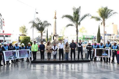 Eduardo Rivera pone en marcha la rehabilitación de la avenida Juárez