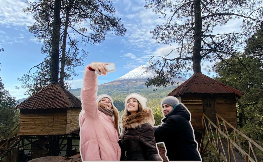 Aprovecha estas vacaciones para conocer el Popocatépetl y el Iztaccíhuatl | Foto: Aldea Pachamama