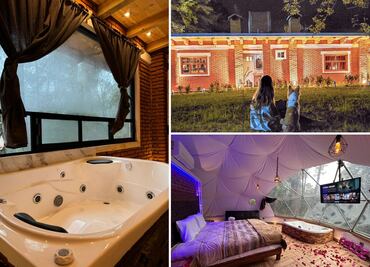 ¿Lluvia y neblina en Puebla? Aprovecha para quedarte en una cabaña con jacuzzi