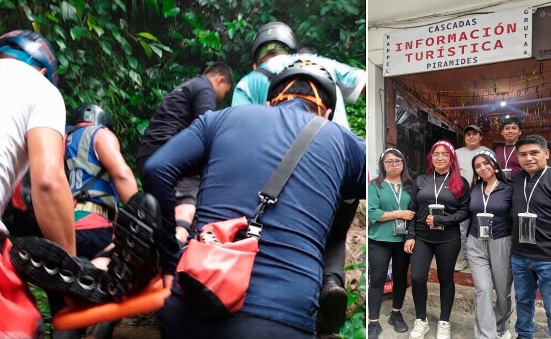 De las 4 personas que estaban desaparecidas en la gruta, una fue localizada sin vida | Foto: RRSS