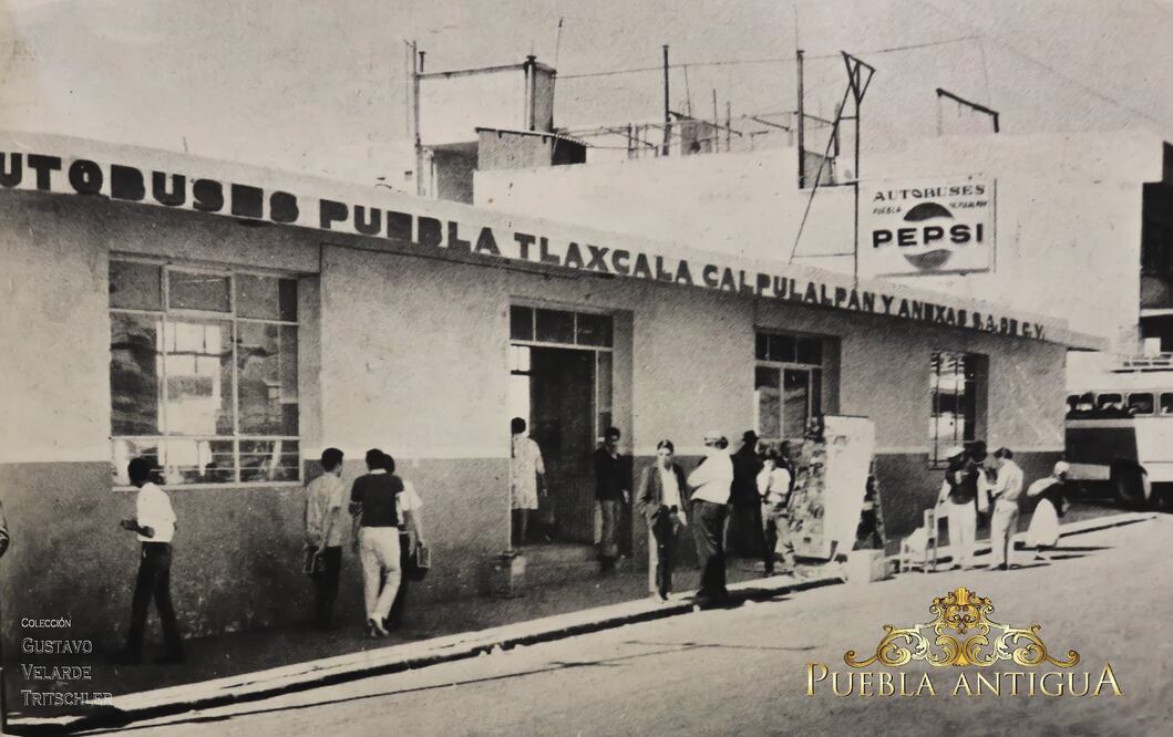 Esta terminal se ubica en la 10 Poniente, en el Centro Histórico de Puebla | Foto: Facebook Puebla Antigua