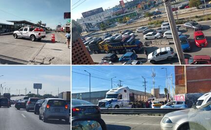Bloqueo de transportistas en Periférico y 11 Sur colapsa el sur de la ciudad de Puebla