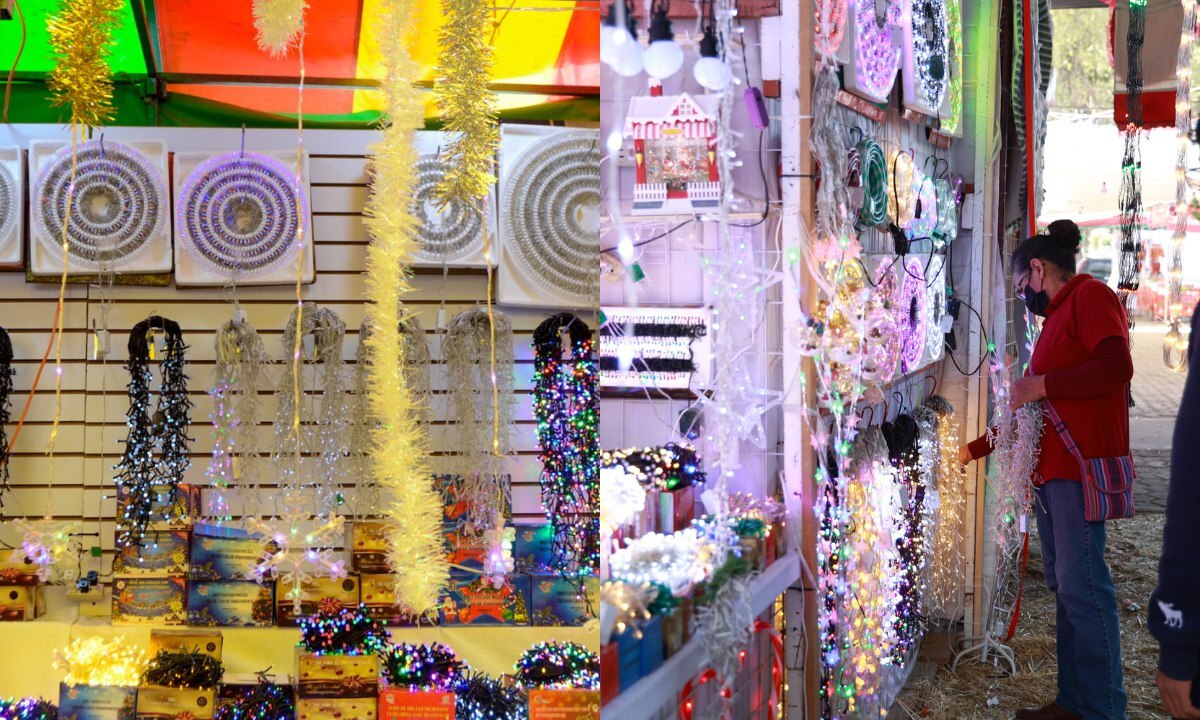 Muchas luces conectadas juntas pueden provocar un incendio / Foto: EsImagen