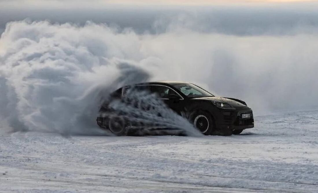 Porsche Macan Eléctrico / Foto: @greenwayreport