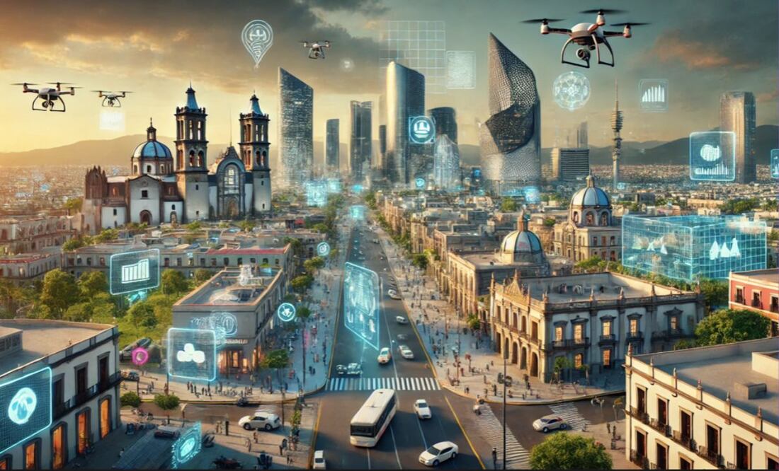 Armenta anunció que Puebla se convertirá en el “Silicon Valley” del centro de México | Foto: ChatGtp