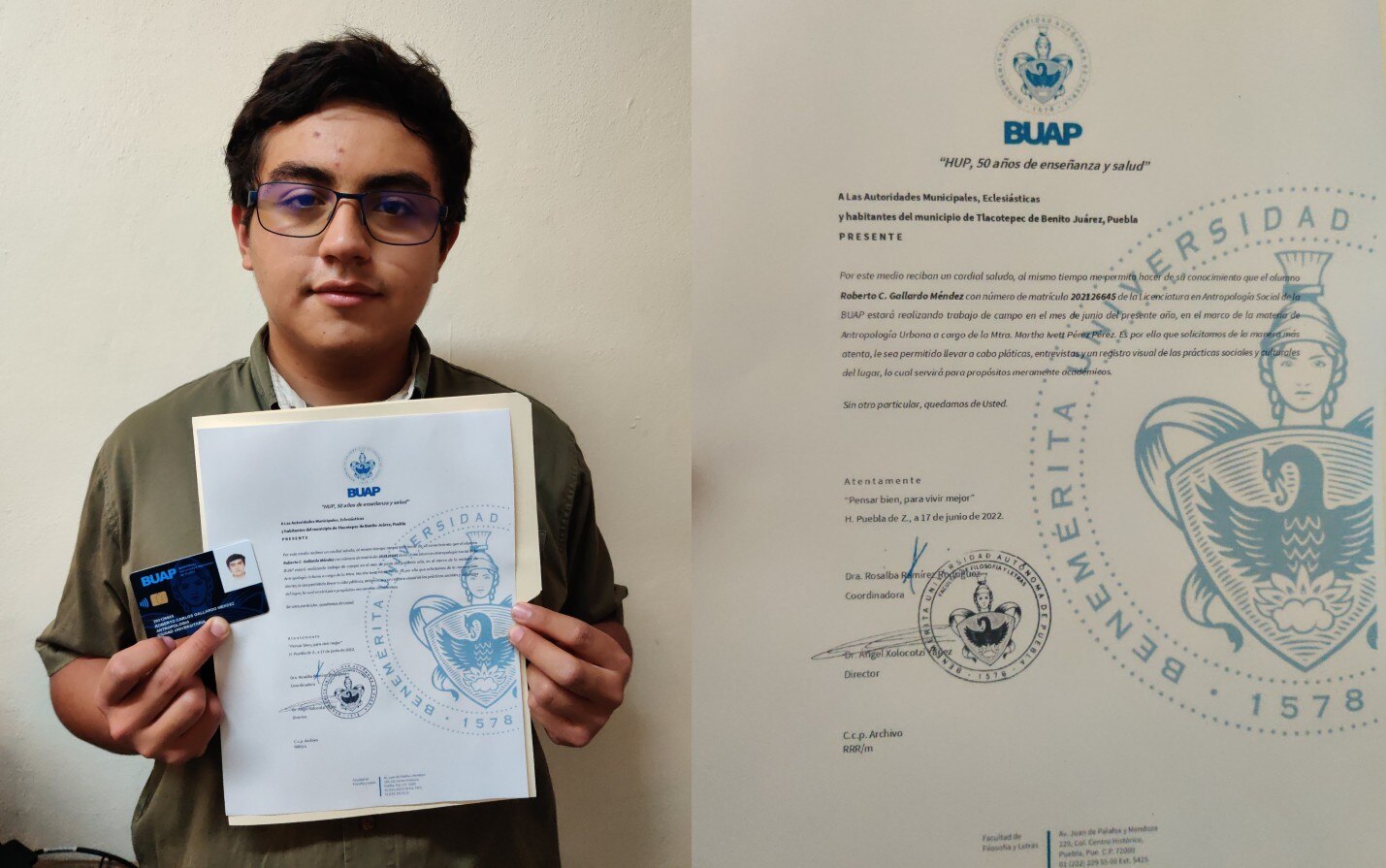 Ante linchamientos, ayuntamiento avisa que universitario hará prácticas de campo