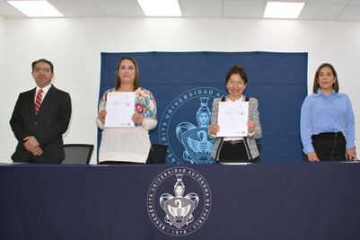Encabeza la Rectora María Lilia Cedillo convenio de colaboración con la Secretaría de Turismo
