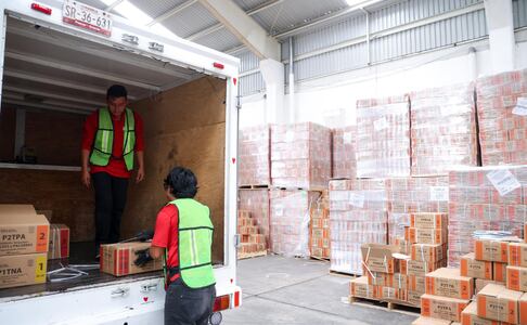 Recibe SEP más de 8 millones de libros de texto gratuitos