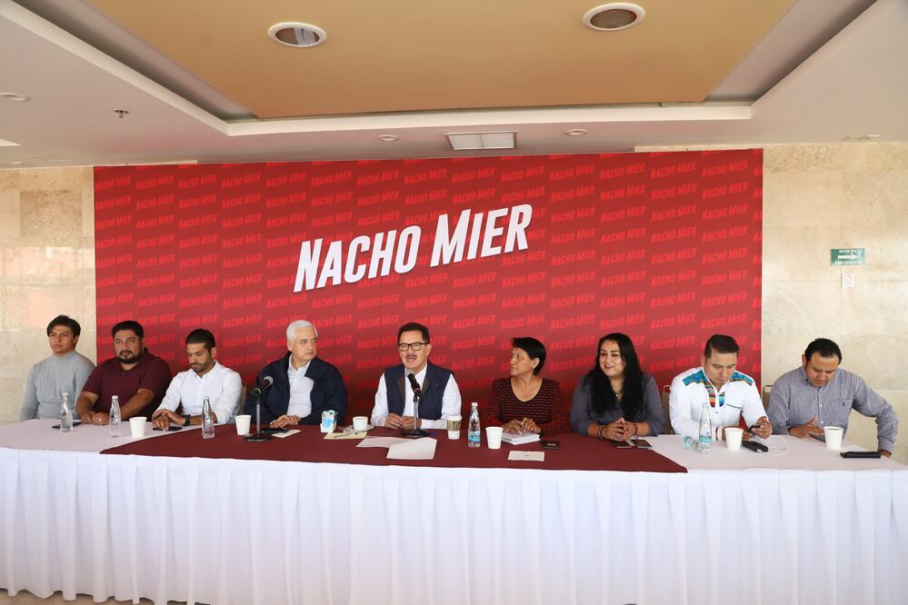 Nacho Mier Velazco dio conferencia de prensa este domingo 3 de septiembre | Agencia Es Imagen para El Universal Puebla