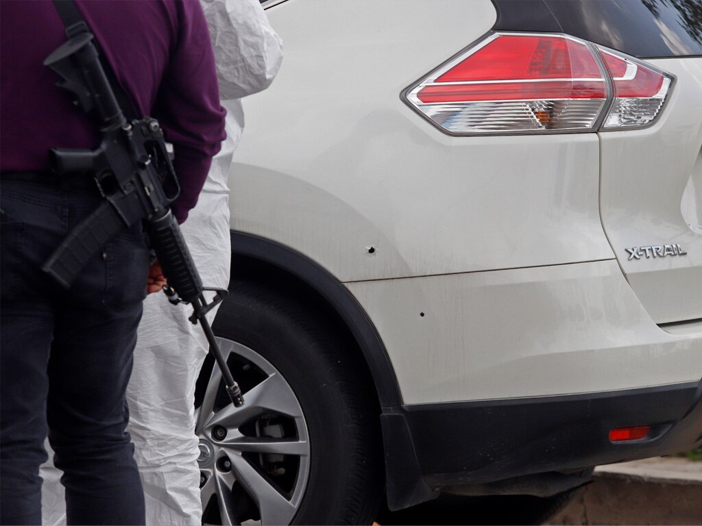 ¡Balazos en Lomas de Angelópolis! En plena elección, sujetos detonaron armas