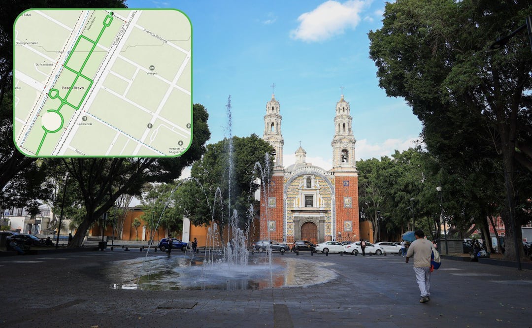 El Paseo Bravo es uno de los parques más emblemáticos de la ciudad de Puebla | Foto: EsImagen/RRSS