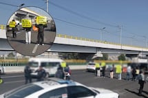 Bloqueo en la autopista México-Puebla, exigen justicia por el asesinato de Betito