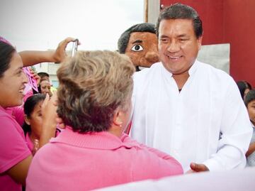 En San Aparicio, Julio Huerta recibe respaldo a favor de Claudia Sheinbaum