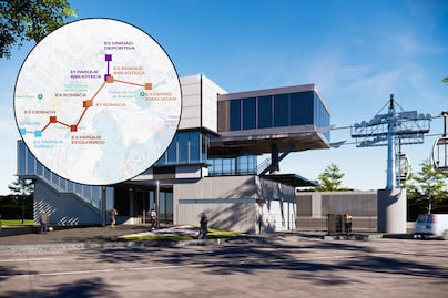 Revelan la ruta exacta de las 4 líneas del Cablebús en Puebla