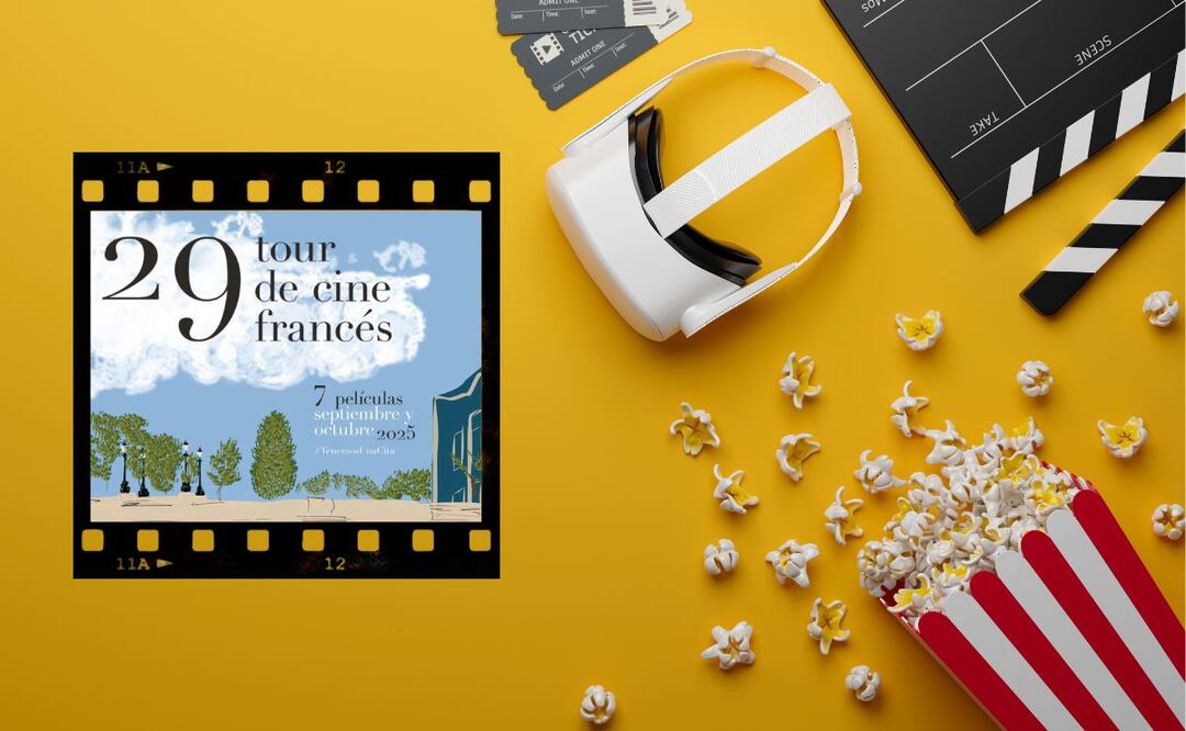 El Tour de Cine Francés en Puebla inicia este 11 de septiembre | Foto: Canva / Especial