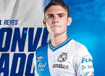 Israel Reyes del Club Puebla es convocado a la Selección mayor