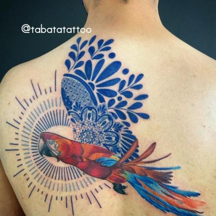 Puebla en la piel. Tatuajes de talavera que te van a sorprender: FOTOS