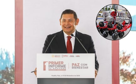 Armenta invierte más de 1,600 mdp para tecnificar el campo poblano