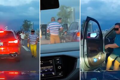 ¿Quiénes son los hombres armados que aterrorizaron a una familia en  la autopista Puebla-Atlixco? Ya los identificaron