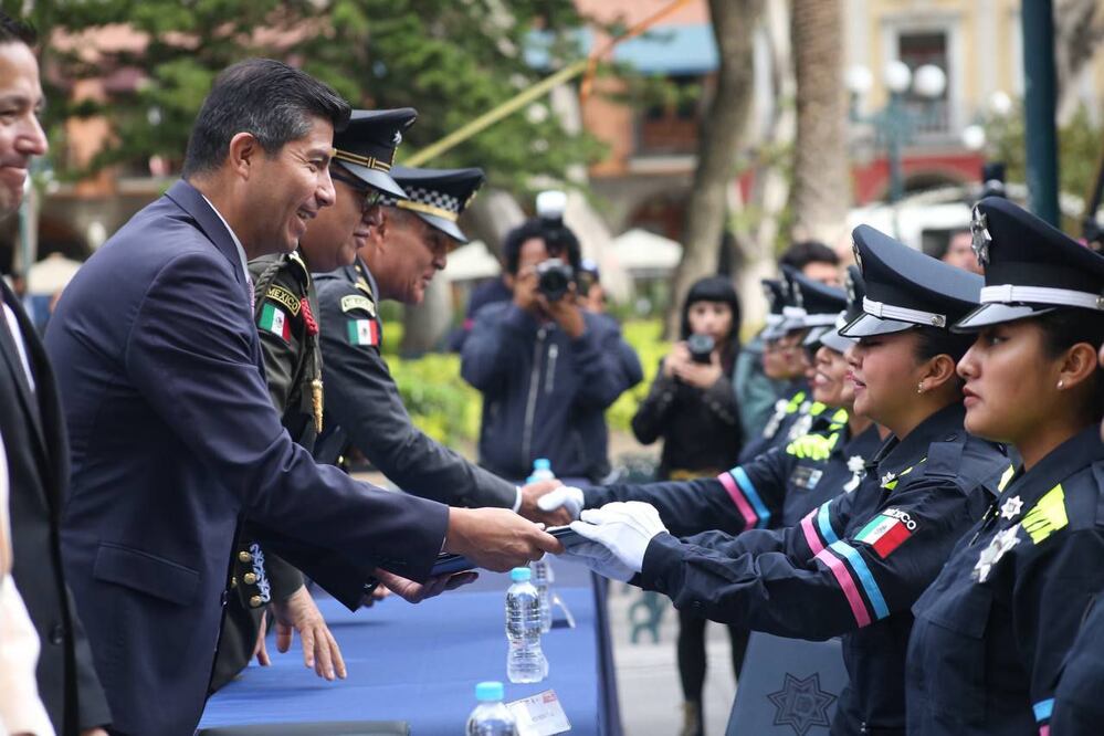 Este miércoles se graduaron más policías capitalinos | Fotos Ayuntamiento de Puebla